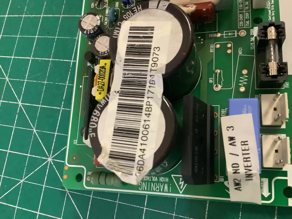 Samsung DA41 00585A 00614B Refrigerator Control Board Inverter AZ196996 | NR2752