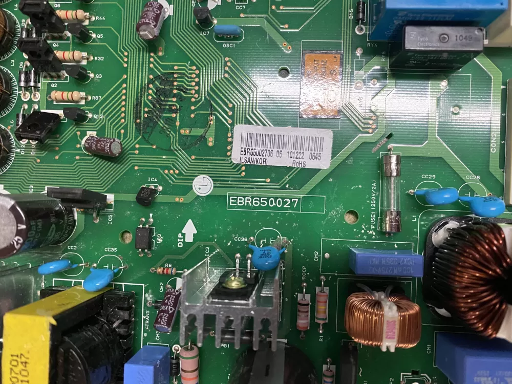 LG  Kenmore EBR65002706 Refrigerator Control Board