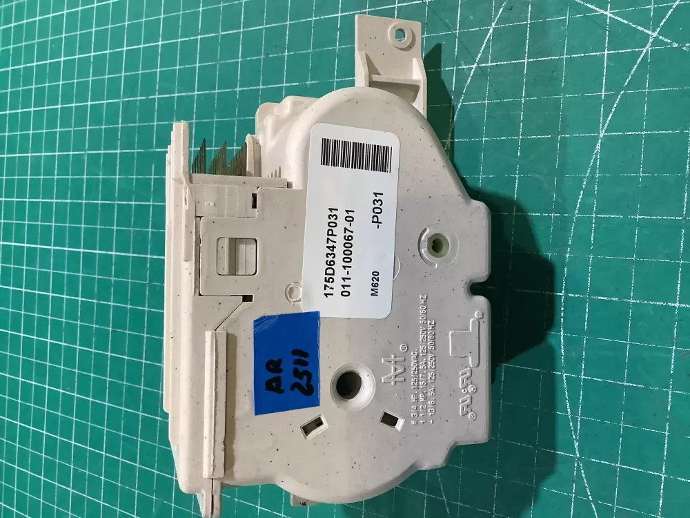GE Hotpoint 175D6347P031 011 100067 01 Washer Timer AZ230261 | AR2511