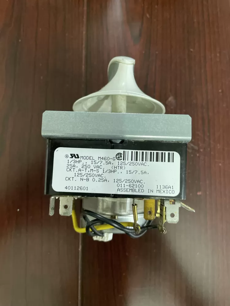 Maytag Amana Whirlpool Speed Queen Frigidaire R0000409 40112601 Dryer Timer