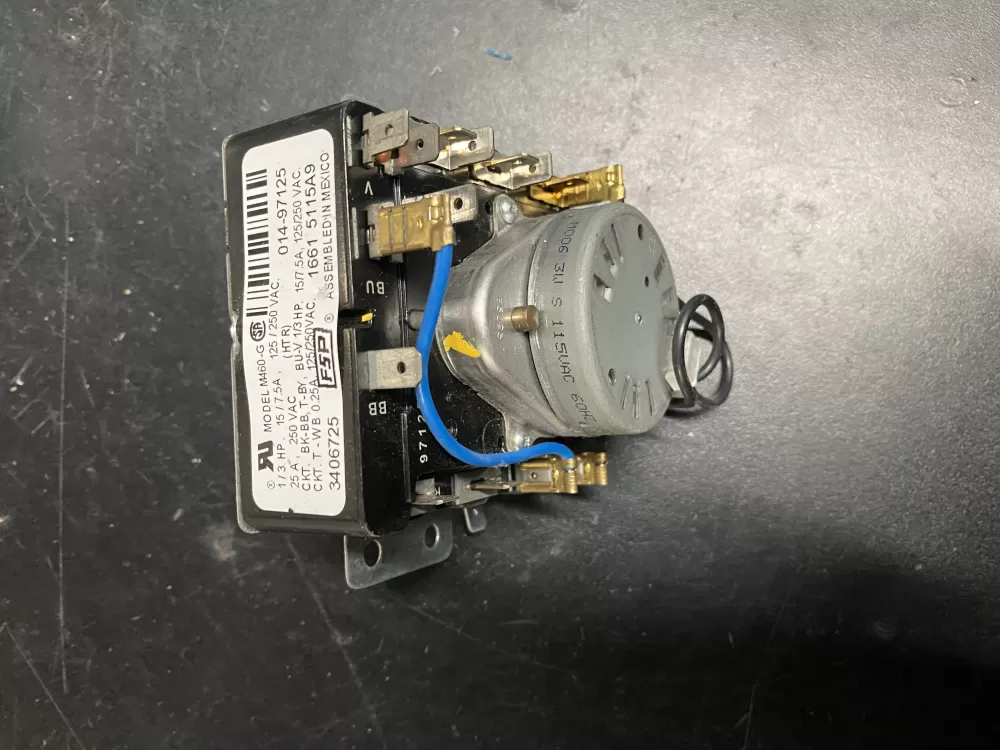 Whirlpool Maytag Amana AP6008573 3406725 WP3406725 Dryer Timer AZ17920 | BK1087