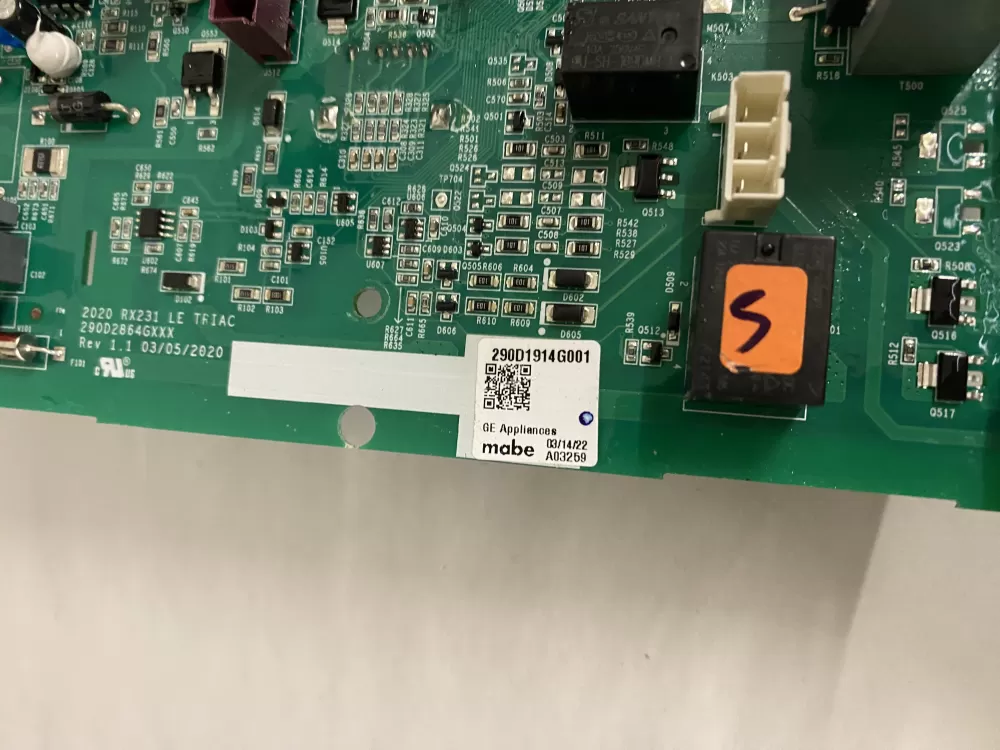 GE 290D1914G101 290D2864GXXX 290D1914G001 Washer Control Board AZ188433 | BK473