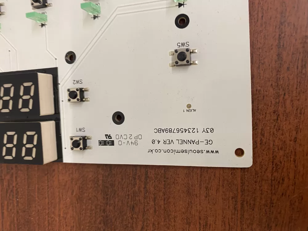 GE Main Control Board GE-PANNEL VER 4.0 AZ33440 | BK1685