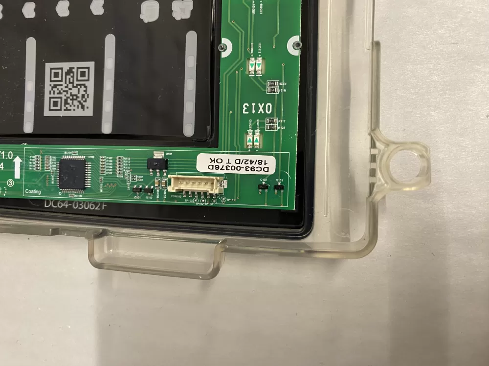 Samsung Washer User Interface Sensor DC93-00376D DC97-18494A AZ224098 | BK1678