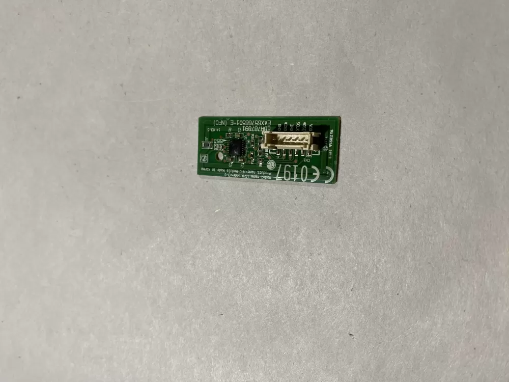 LG EBR80574938 AP6982795 EBR78789101 Washer User Interface Control Board