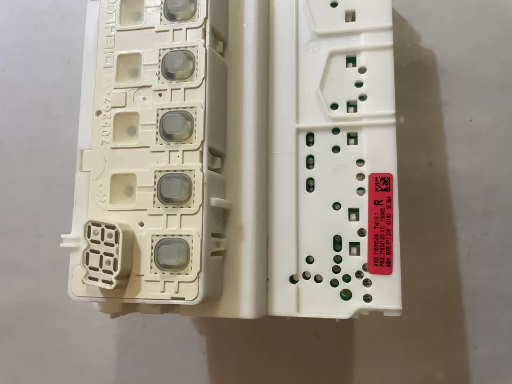 Bosch Dishwasher Electronic Control Board 9000 671 239 AZ163024 | KM201