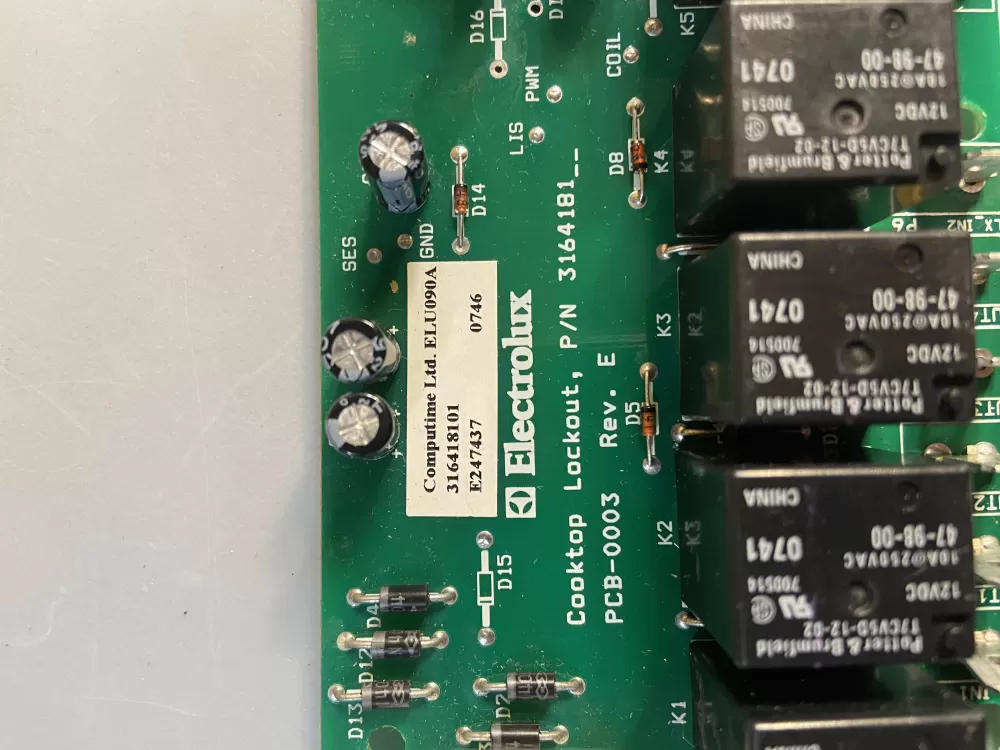 Kenmore AP3768449 316418100 316418101 Range Control Board AZ102043 | BG1247