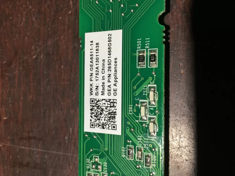 GE 265D1468G502 Dishwasher Control Board AZ73758 | NR1874