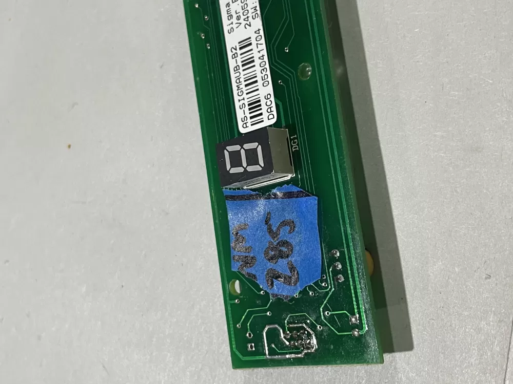 Frigidaire Kenmore 240596801 Refrigerator Control Board AZ164661 | Wm275