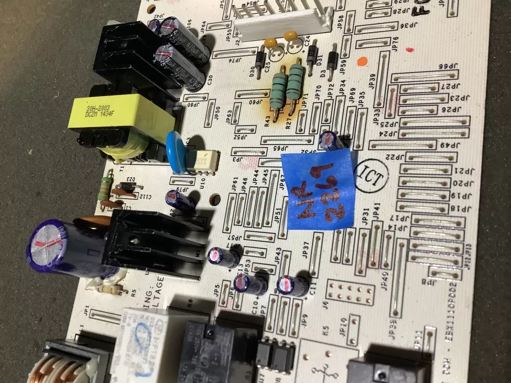 GE 200D6221G035 EBX1110P002 Refrigerator Control Board AZ124697 | NR2269