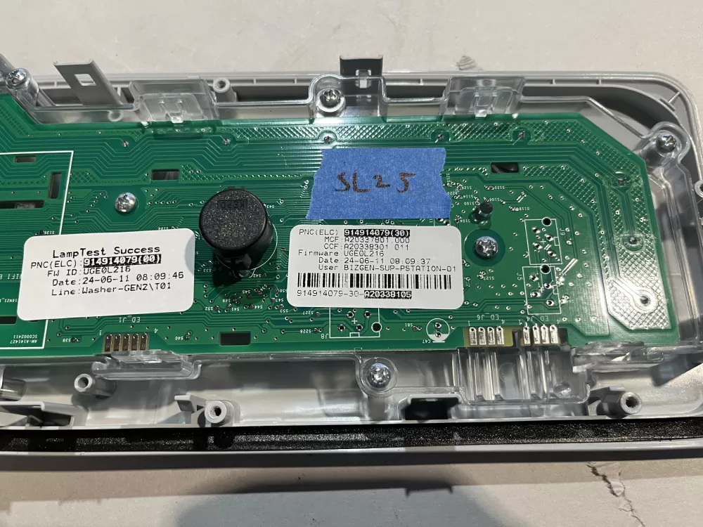 Frigidaire 5304510134 Washer Control Board Soap Dispenser Drawer AZ64948 | SL25