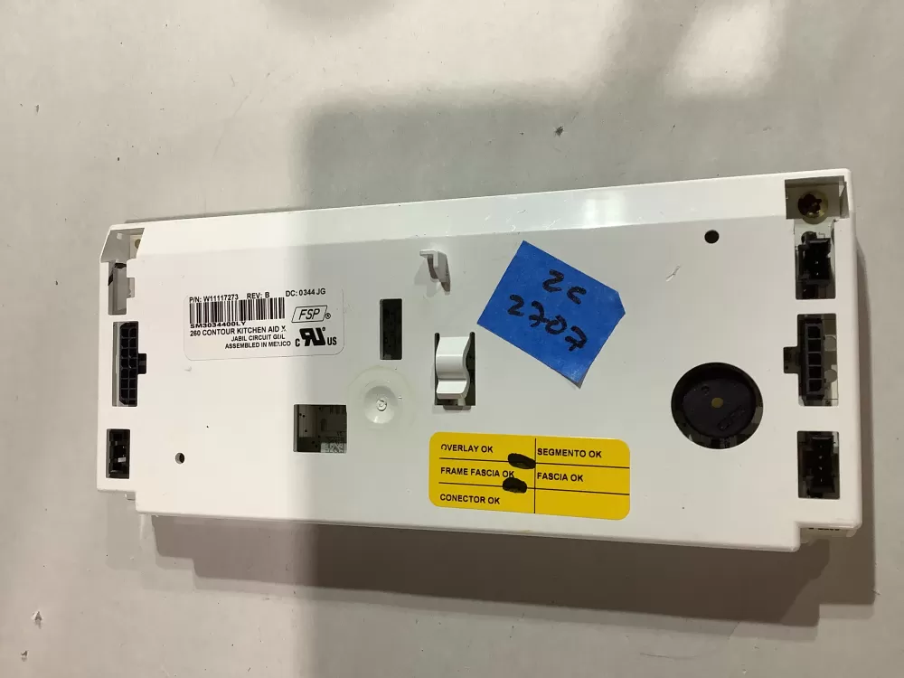 Whirlpool W11117273 Refrigerator Control Board