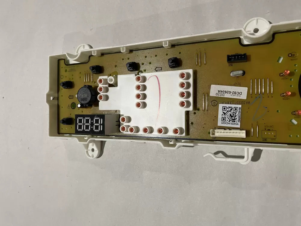 Samsung Dryer Control Board Panel Dc97-18718k AZ184000 | BKV861