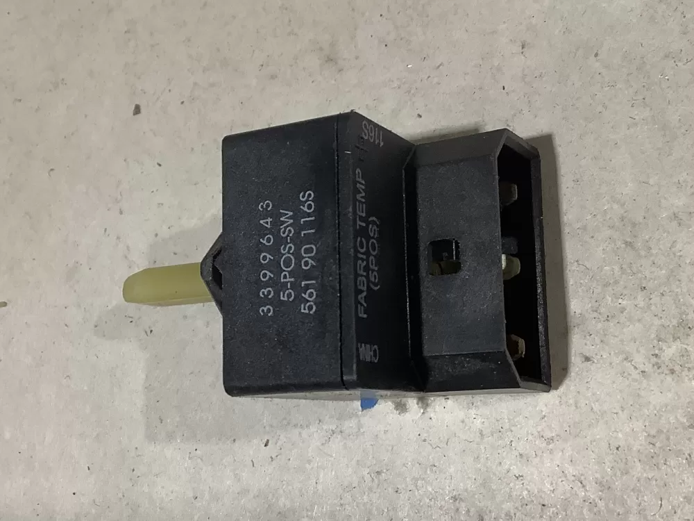 Whirlpool 3399643 WP3399643 Dryer WP Switch AZ104623 | Sl62