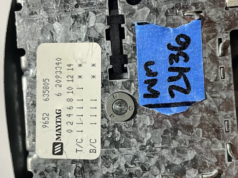 Maytag 6 2093430 Washer Timer Control AZ145731 | Wm2436