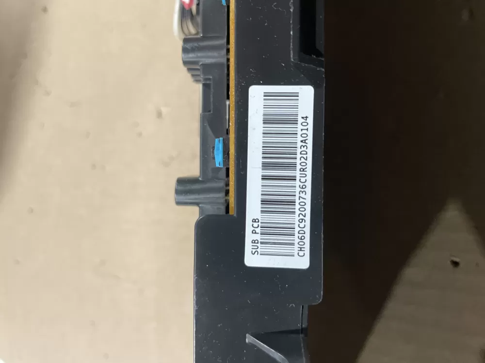 Samsung DC92 00736C Washer Control Board AZ65194 | Wmv586