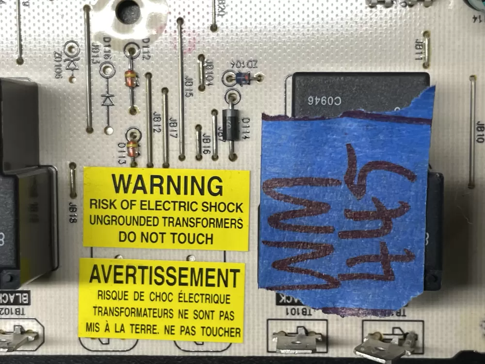 GE 212D1199G01 212D1201P001 212D1199G05 Dryer Control Board AZ35879 | Wm445