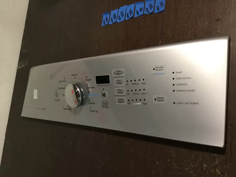 Whirlpool  KitchenAid  Roper  Estate W10643947 W10793507 PS11730578 Dryer Control Board Panel
