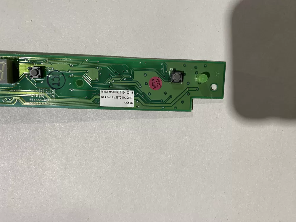 GE 197d4143g012 Ebx1018g003 Refrigerator Control Board AZ116252 | BK2151