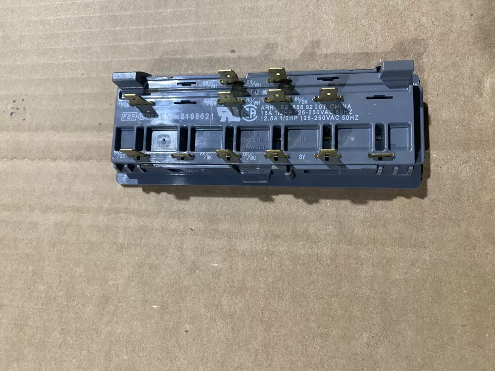 Whirlpool Maytag 2198621 Refrigerator Control Board Dispenser AZ80292 | BK958