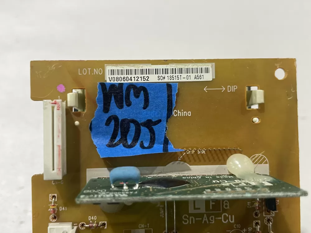 GE Microwave Control Board V08060412152 AZ162426 | Wm205