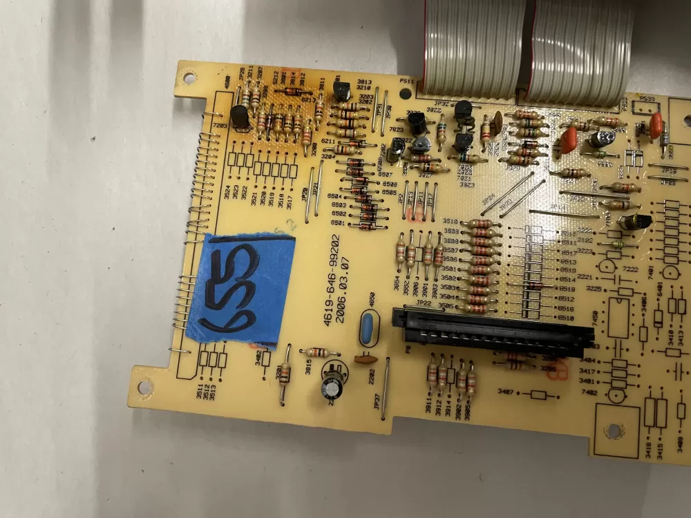 Whirlpool Microwave Oven Control Board 4619-646-99202 AZ203779 | KM655