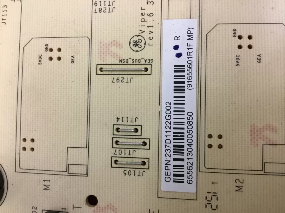 GE 237D1395G014 237D1122G002 WH12X20500 Washer Control Board AZ33306 | NRV365