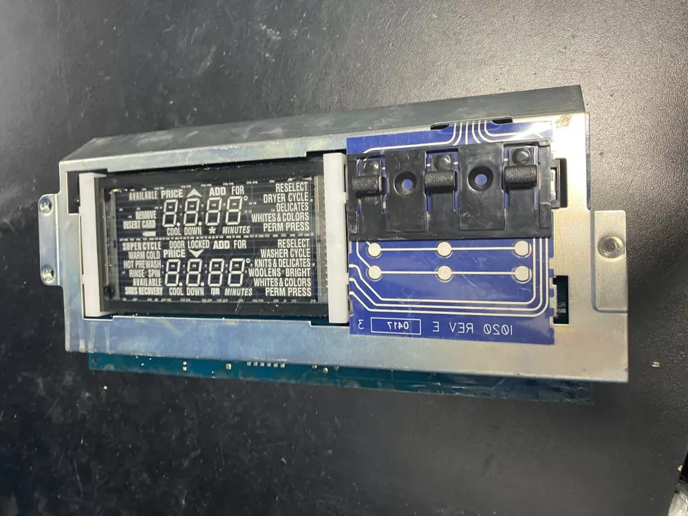 Maytag Commercial Gas Dryer Control Board UI LCD Display AZ12967 | BKV284