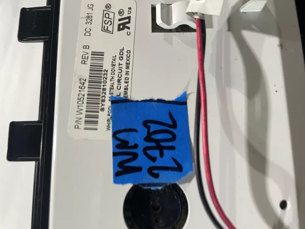 Whirlpool AP6022594 Refrigerator Dispenser Control Board AZ183439 | Wm2702