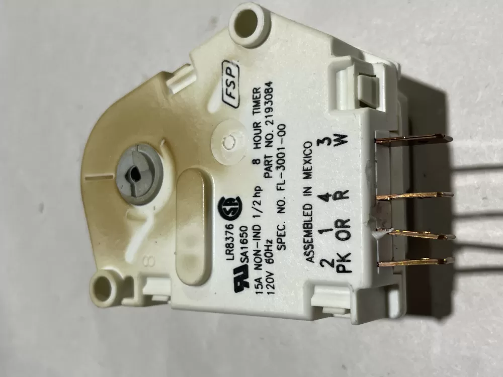 Whirlpool Kenmore W10822278 Refrigerator Defrost Timer AZ141513 | Wm2211