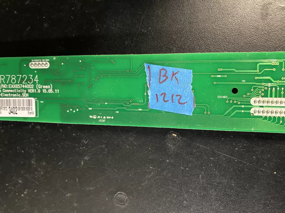 Kenmore GE LG EBR787234 Refrigerator Control Board AZ4961 | BK1212
