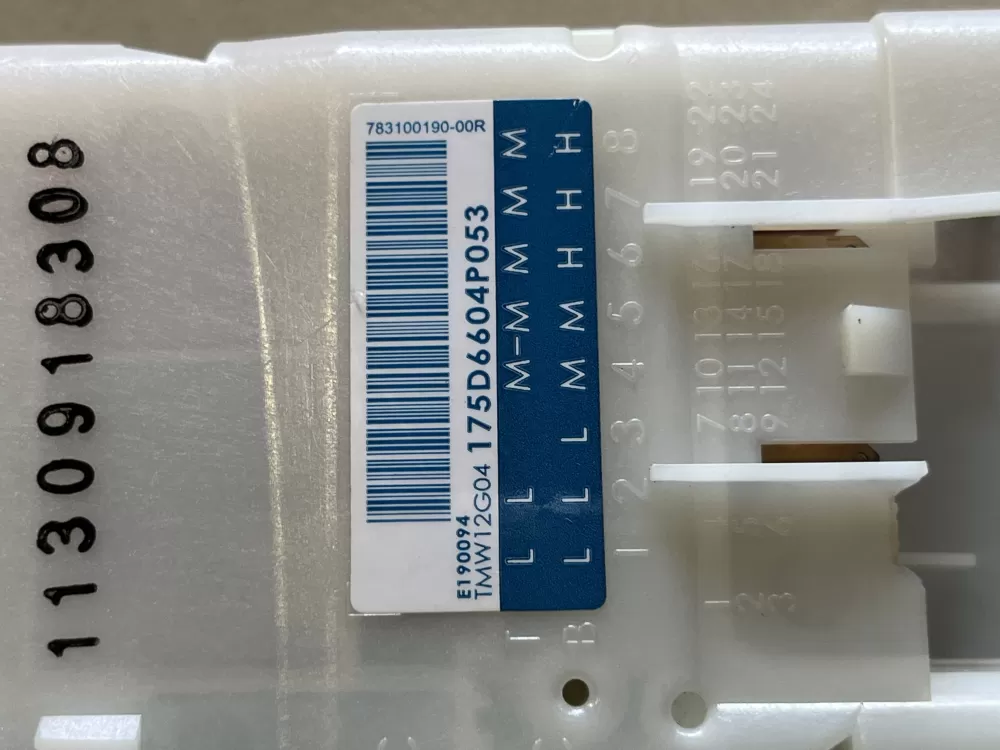 GE WH12X10527 175D6604P053 Washer Timer AZ43851 | 1754