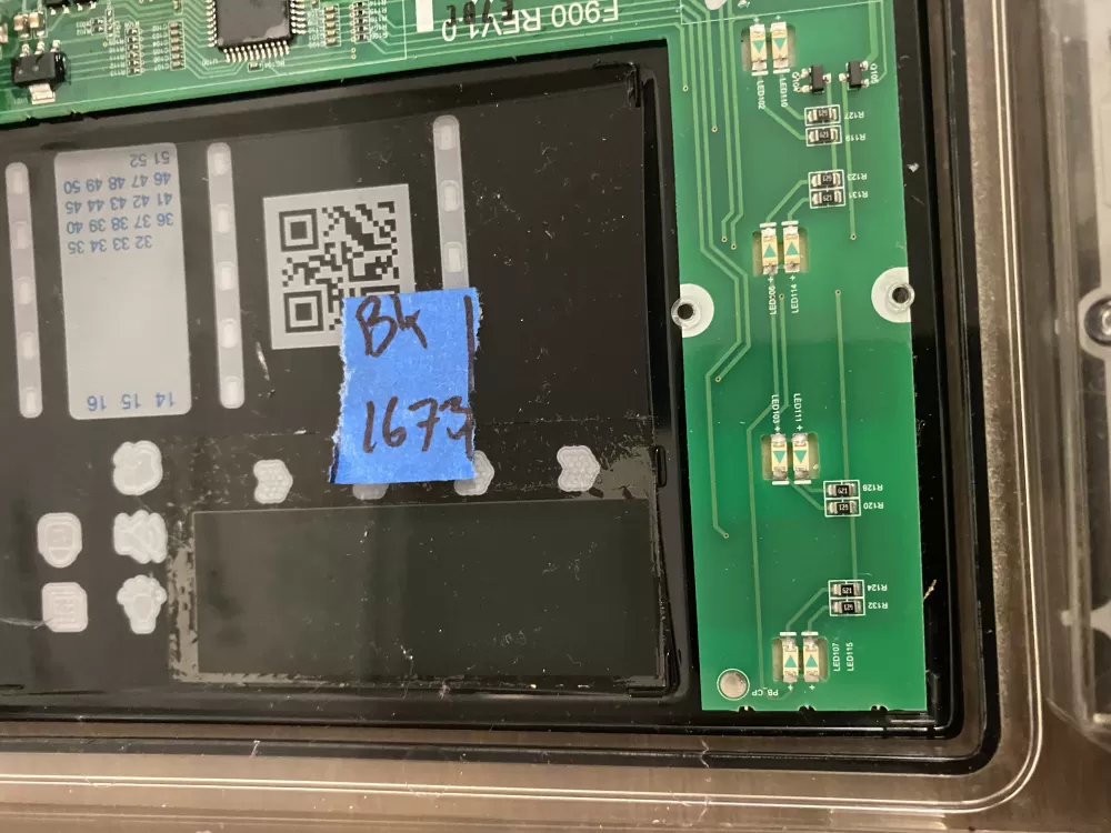 Samsung DC92-01607J DC94-06643A Dryer UI Control Board AZ31575 | BK1673