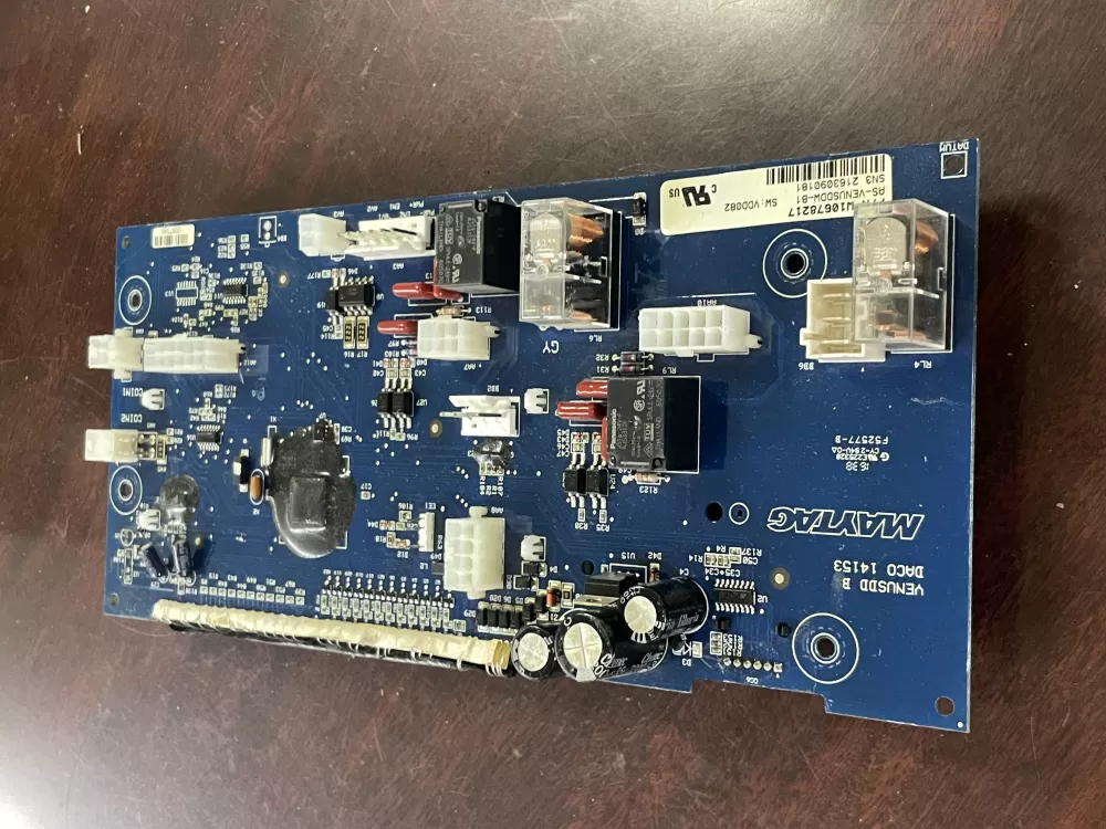 Whirlpool  Maytag Part Number W11398779  AP6974138  W10678217  W10678221  W11028823  W11101535  W11230126  W11298307  W11315647 Dryer Control Board