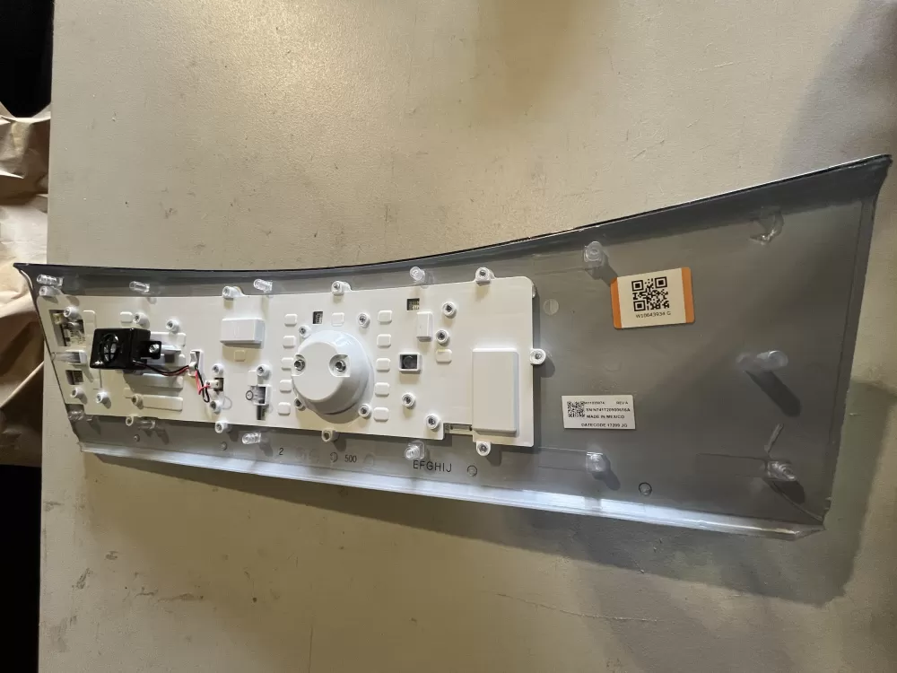 Kenmore W10643934  W10643933 Washer Control Board UI Display Panel