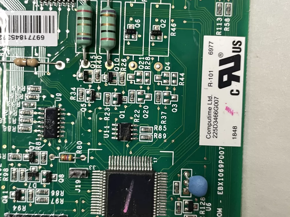 GE WR55X11098C EBX1069P007 Refrigerator Control Board AZ212625 | Wm1800