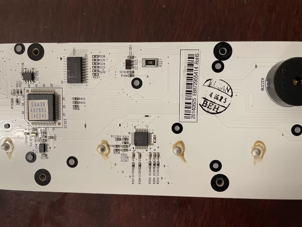 LG AP5785726 EBR72955414 Refrigerator Control Board Display AZ52698 | KM1935