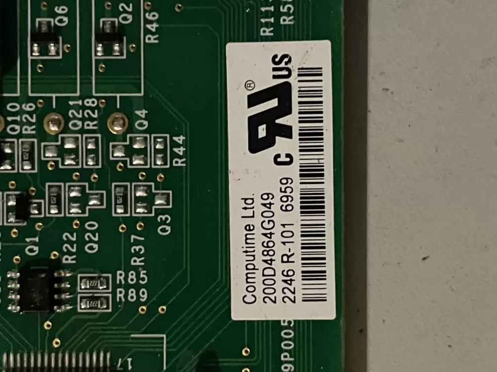 GE 200D4864G049 EBX1069P005 Refrigerator Control Board AZ33036 | Wm340