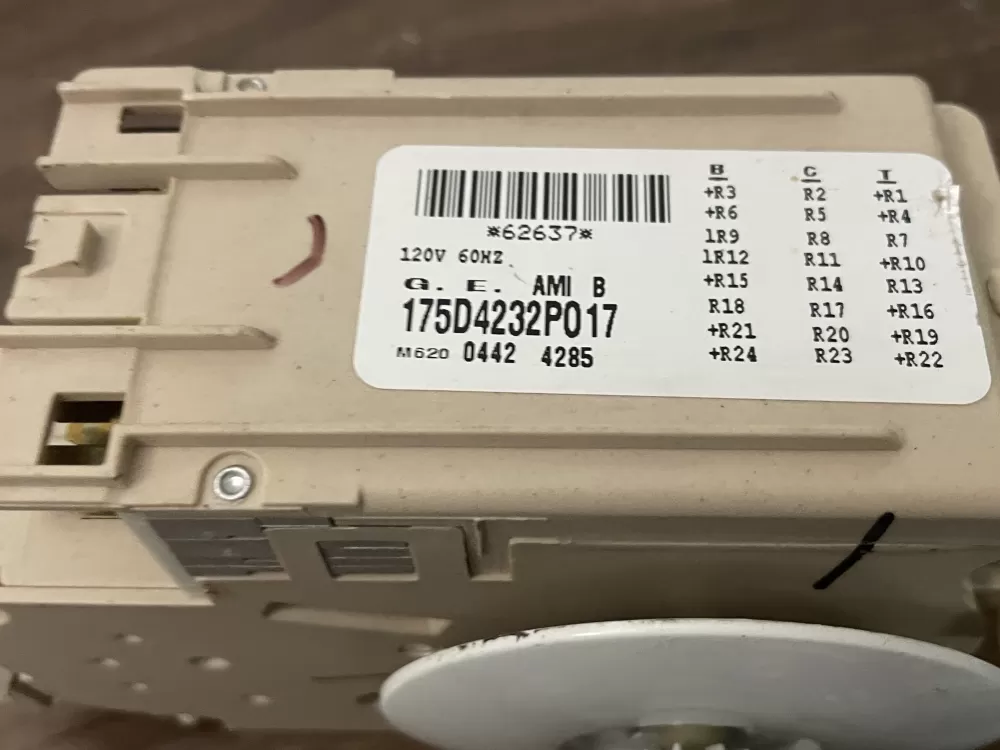 GE 175D4232P017 WH12X10203 Washer Timer AZ99598 | Wm802