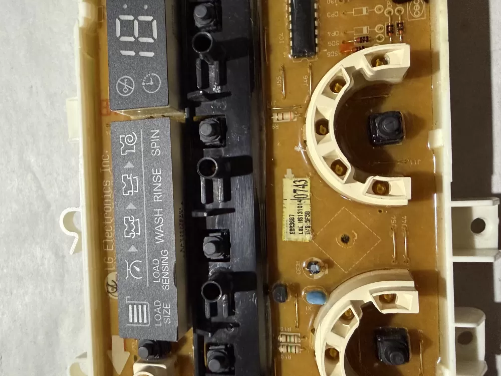 LG EBR36870743 Washer Control Board AZ210145 | KMV922