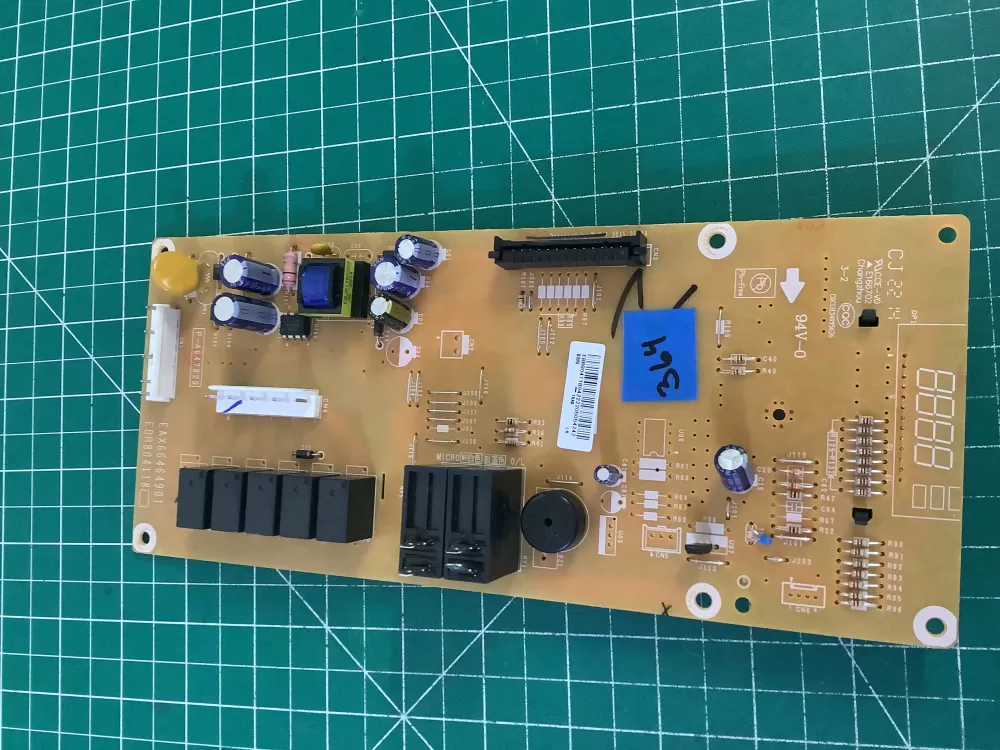 LG Kenmore EBR80411804 AP7223334 Microwave Control Board Panel AZ203316 | NR364