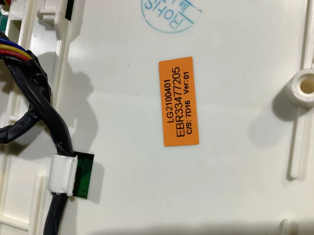 LG EAX32221201 EBR33477205 Dryer Control Board AZ140736 | NRV545