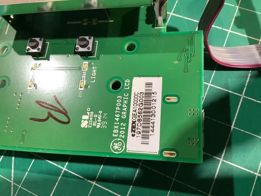 GE WR55X34171 197D8562G003 Refrigerator LED UI Control Board AZ152818 | NR43