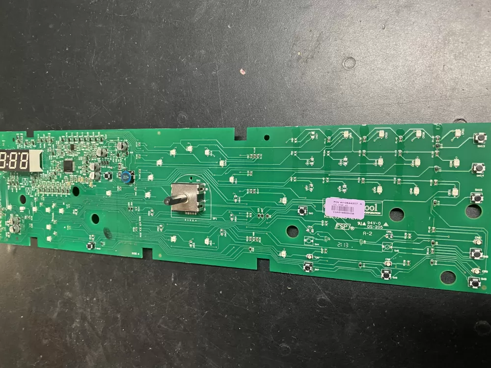 Whirlpool W10544207 Washer Board Control