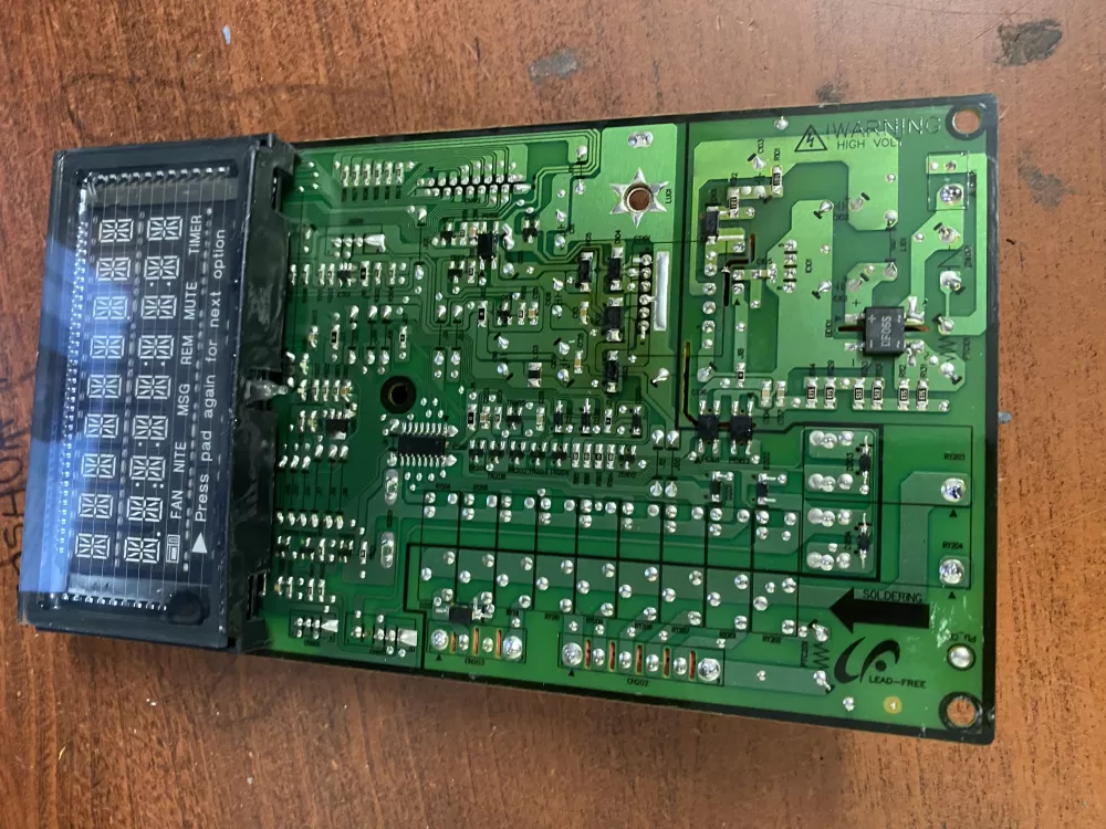 Samsung DE92-03560A Microwave Control Board AZ98612 | BK1686