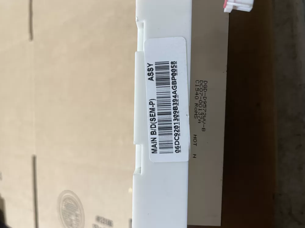 Samsung DC92 01309B Dryer Control Board AZ58629 | Wm2071