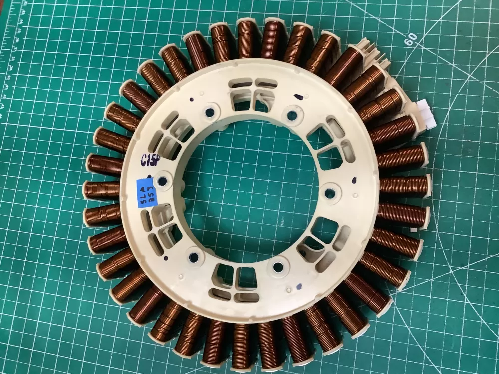 Samsung DC31 00111B 00111A Washer Stator Motor AZ213507 | SLA353