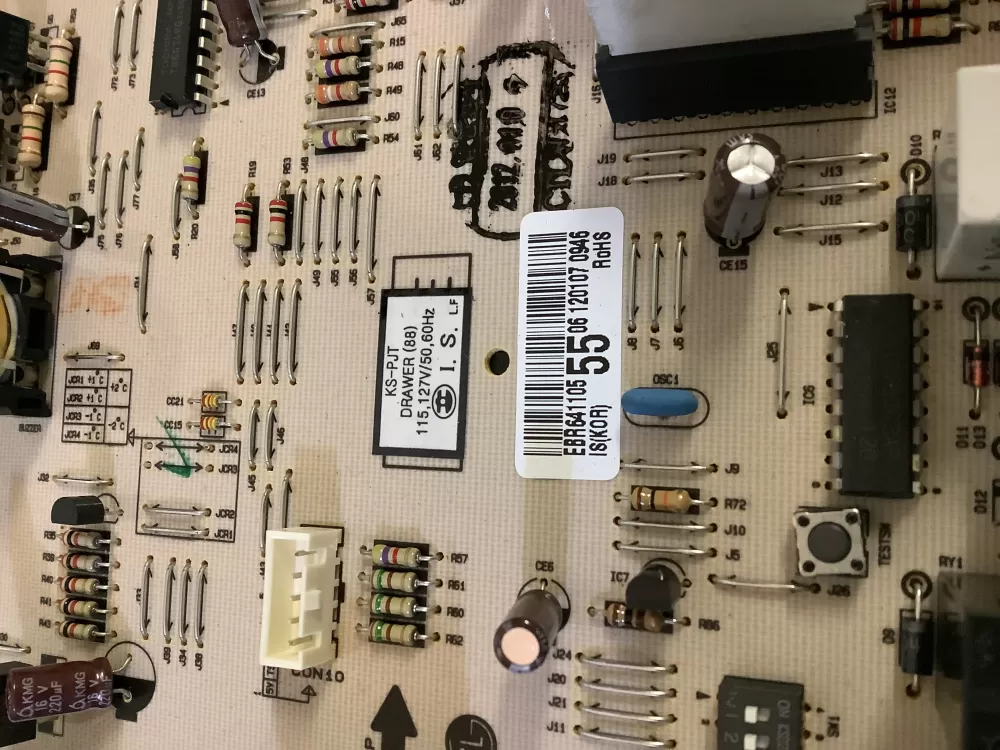Kenmore EBR64110555  AP5680272  2667943  EBR64110501  PS7792499 Refrigerator Main Control Board