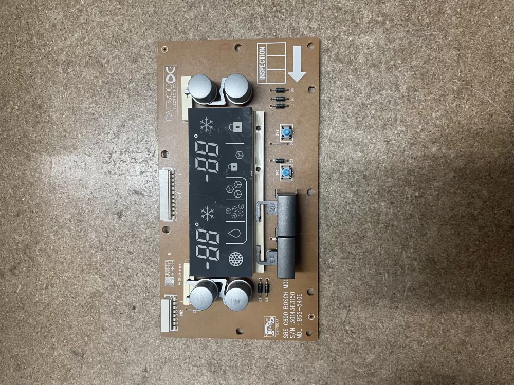 Bosch 30143E3150 Refrigerator Control Board
