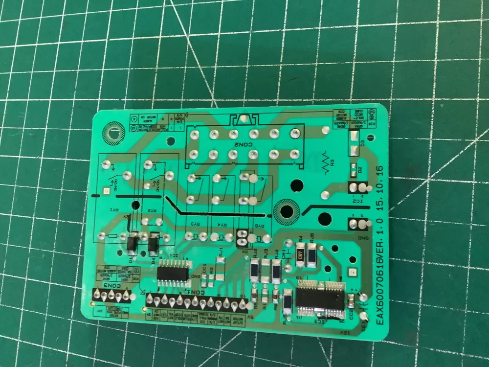 LG EBR60070733 Refrigerator Control Board BK2105 AZ203335 | NR364